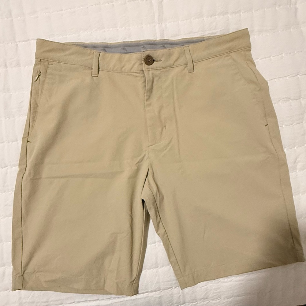 Tommy Bahama Khaki Flat-Front Men's Shorts